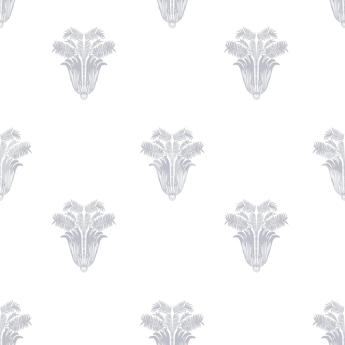 Neoclassical Palm Motif Wallpaper Wallpaper⁠