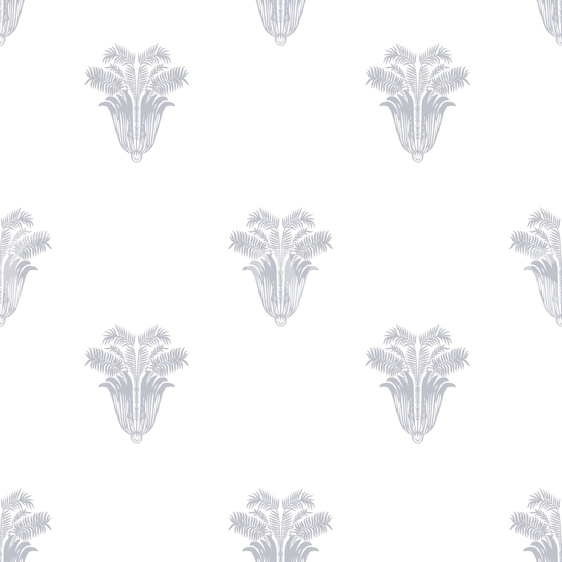 Neoclassical Palm Motif Wallpaper Wallpaper⁠