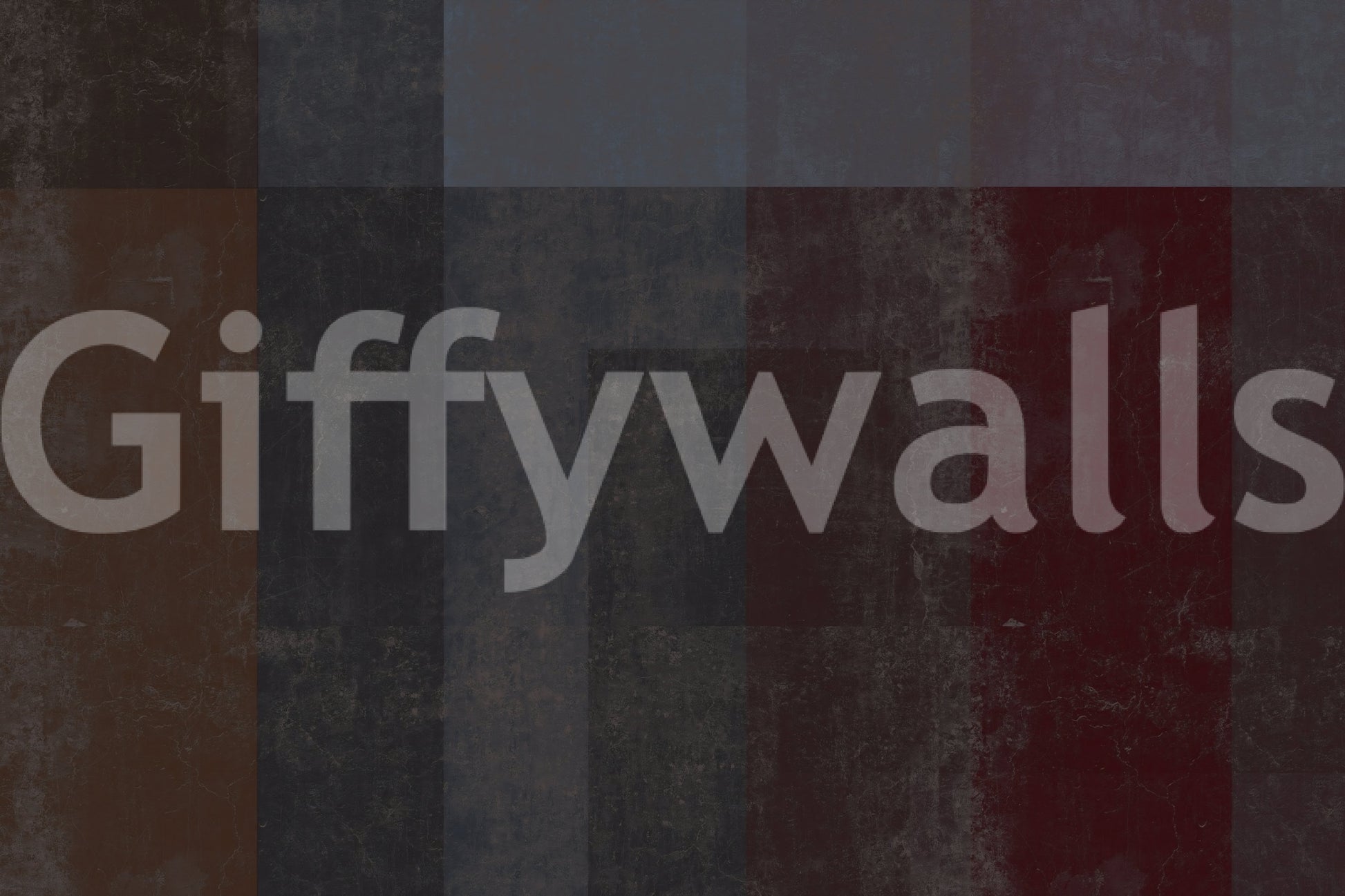 Moody Geometric Block Industrial Wallpaper Wall Mural