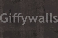 Industrial Charcoal Abstract Shapes Wallpaper Wall Mural