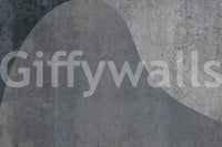 Slate Arches Abstract Industrial Wallpaper Wall Mural