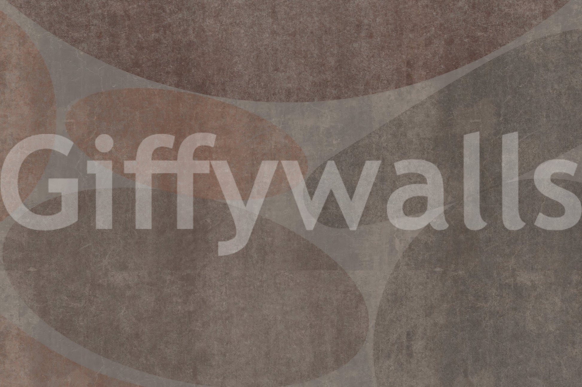 Earthy Abstract Stone Shapes Textured Wallpaper Wall Mural