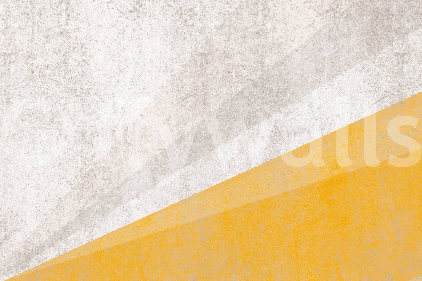 Modern Ochre and Textured Gray Geometric Wallpaper Wall Mural