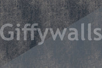 Charcoal and Steel Blue Diagonal Wall Mural Wall Mural
