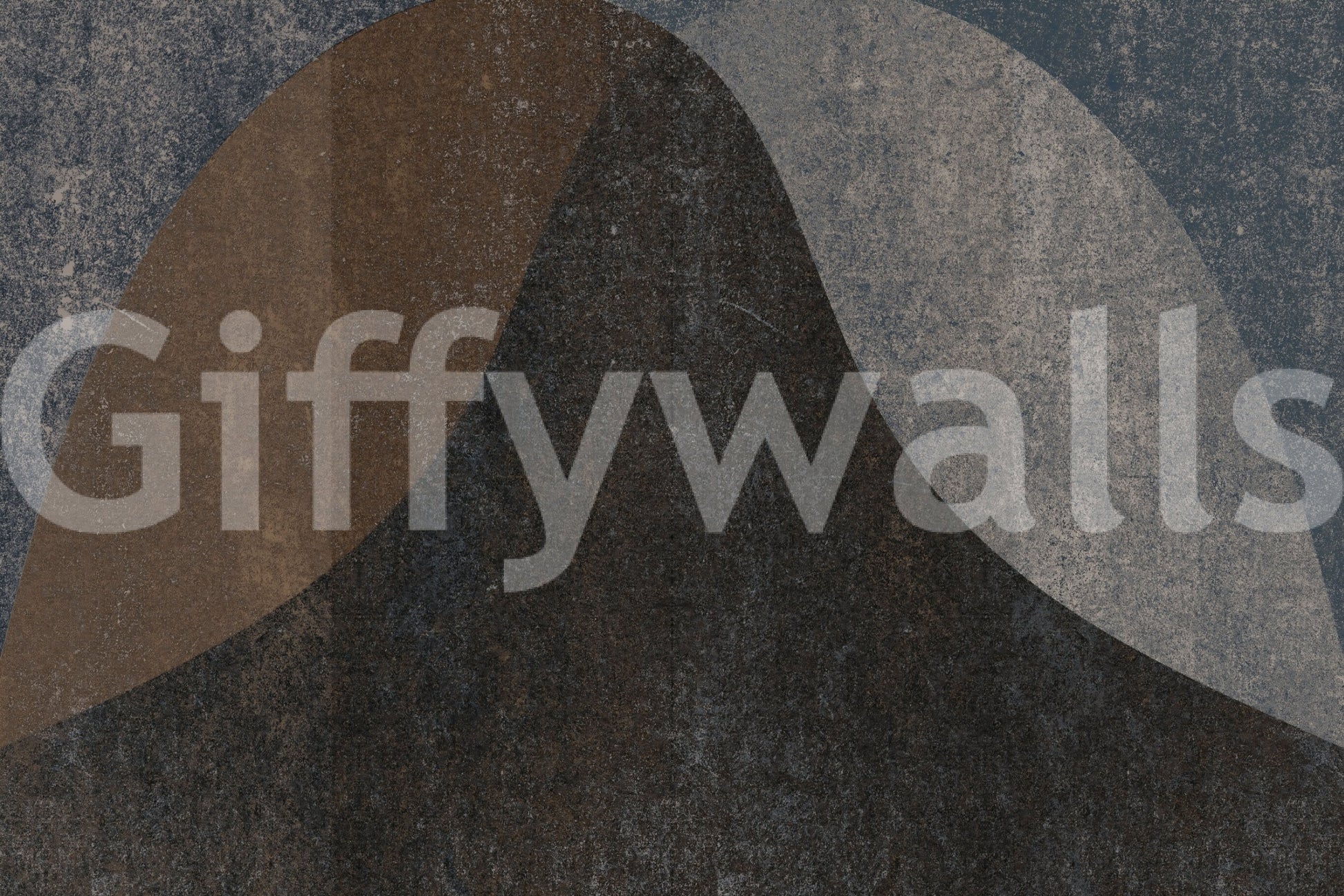 Earthy Textured Arches Abstract Wall Mural Wall Mural