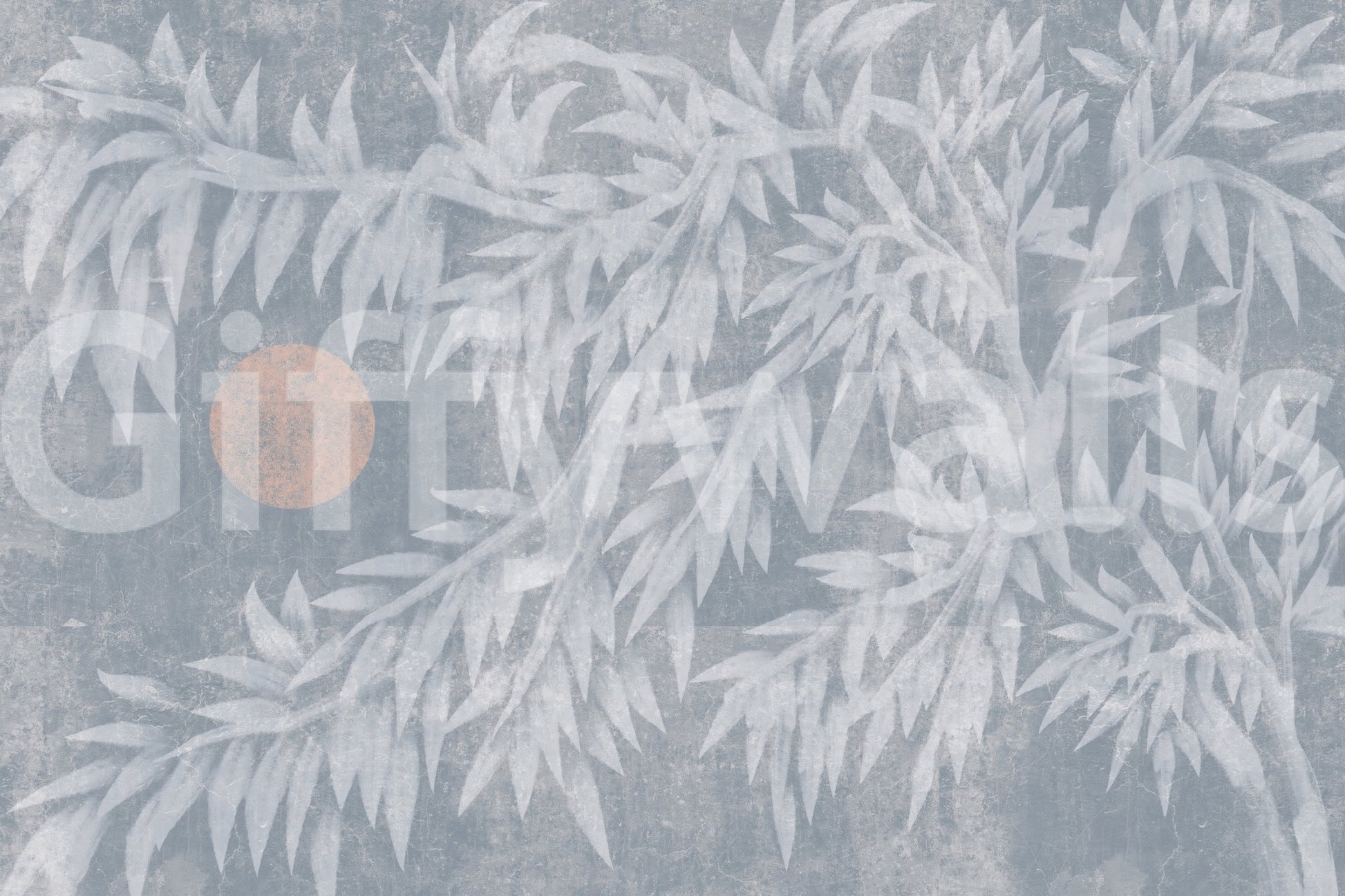Serene Bamboo and Rising Sun Wall Mural