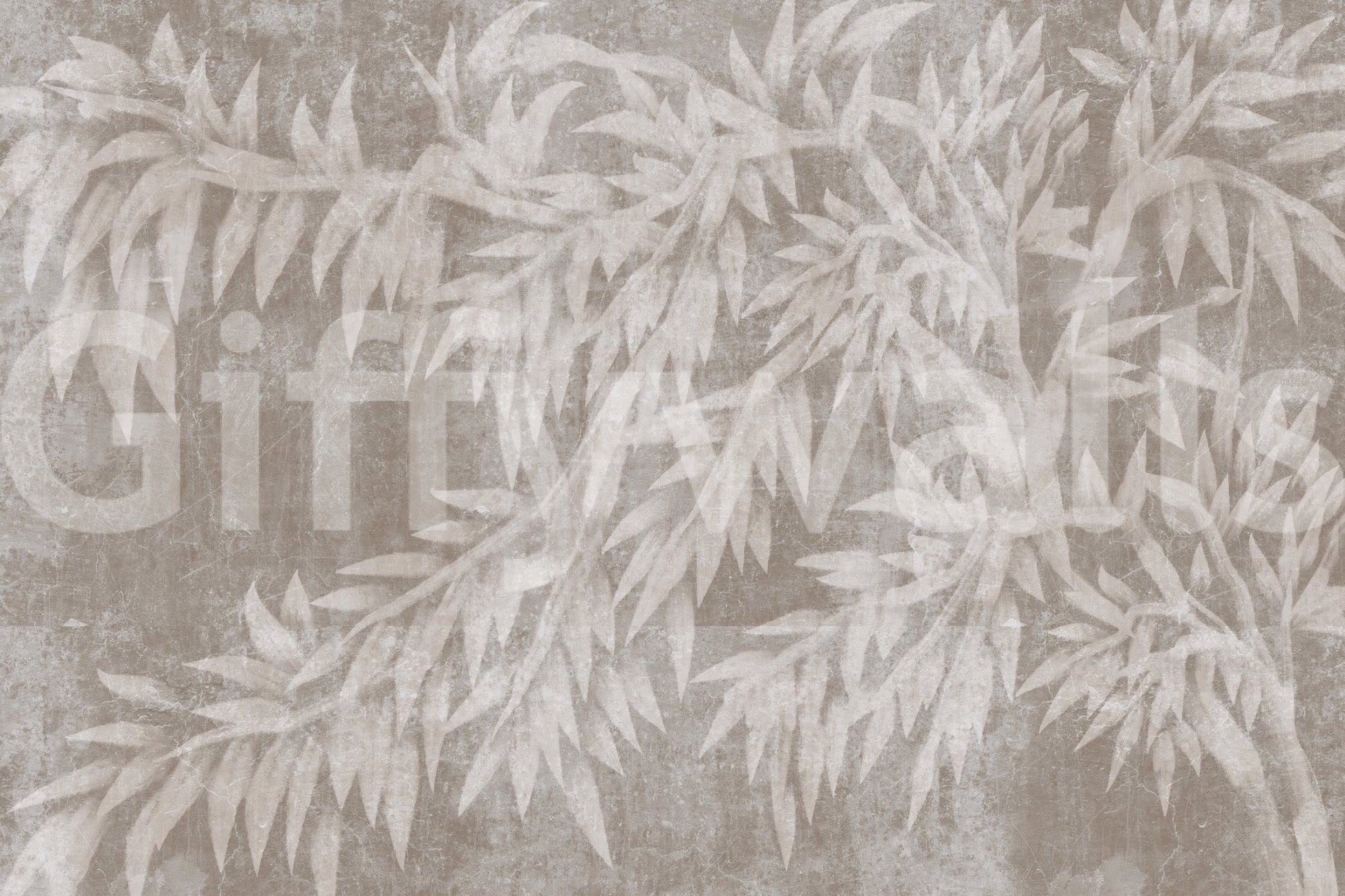 Serene Mist Bamboo Plaster Wall Mural