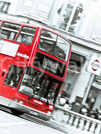 London Calling Oxford Circus Double Decker Wall Mural