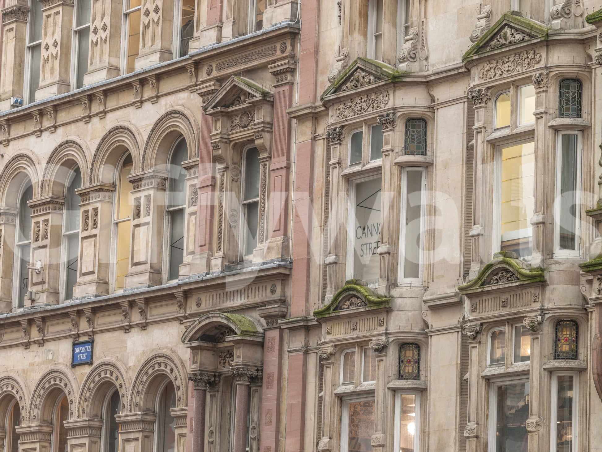 Urban Heritage Architecture Detail Wall Mural