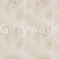Delicate Linen Botanical Foliage Wallpaper⁠