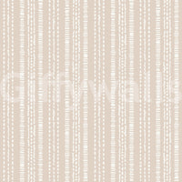 Subtle Creamy Beige Linear Motif Wallpaper⁠