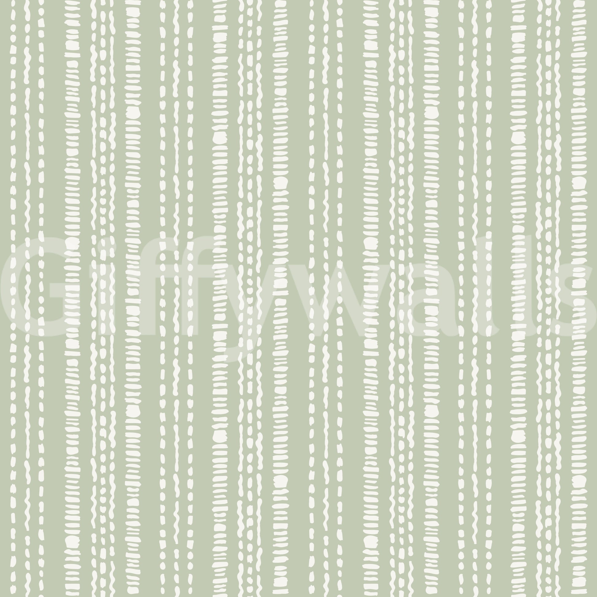 Organic Dashed Texture Sage Wallpaper⁠