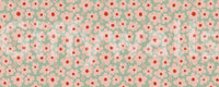 Retro Daisy Meadow Wall Mural