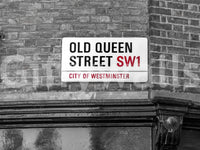 London Landmark Street Sign Wall Mural