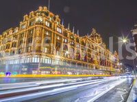 London Landmark Evening Illumination Wall Mural
