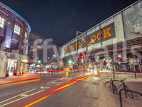 London Camden Night Bridge Wall Mural