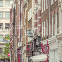 Urban London Streetscape Wall Mural