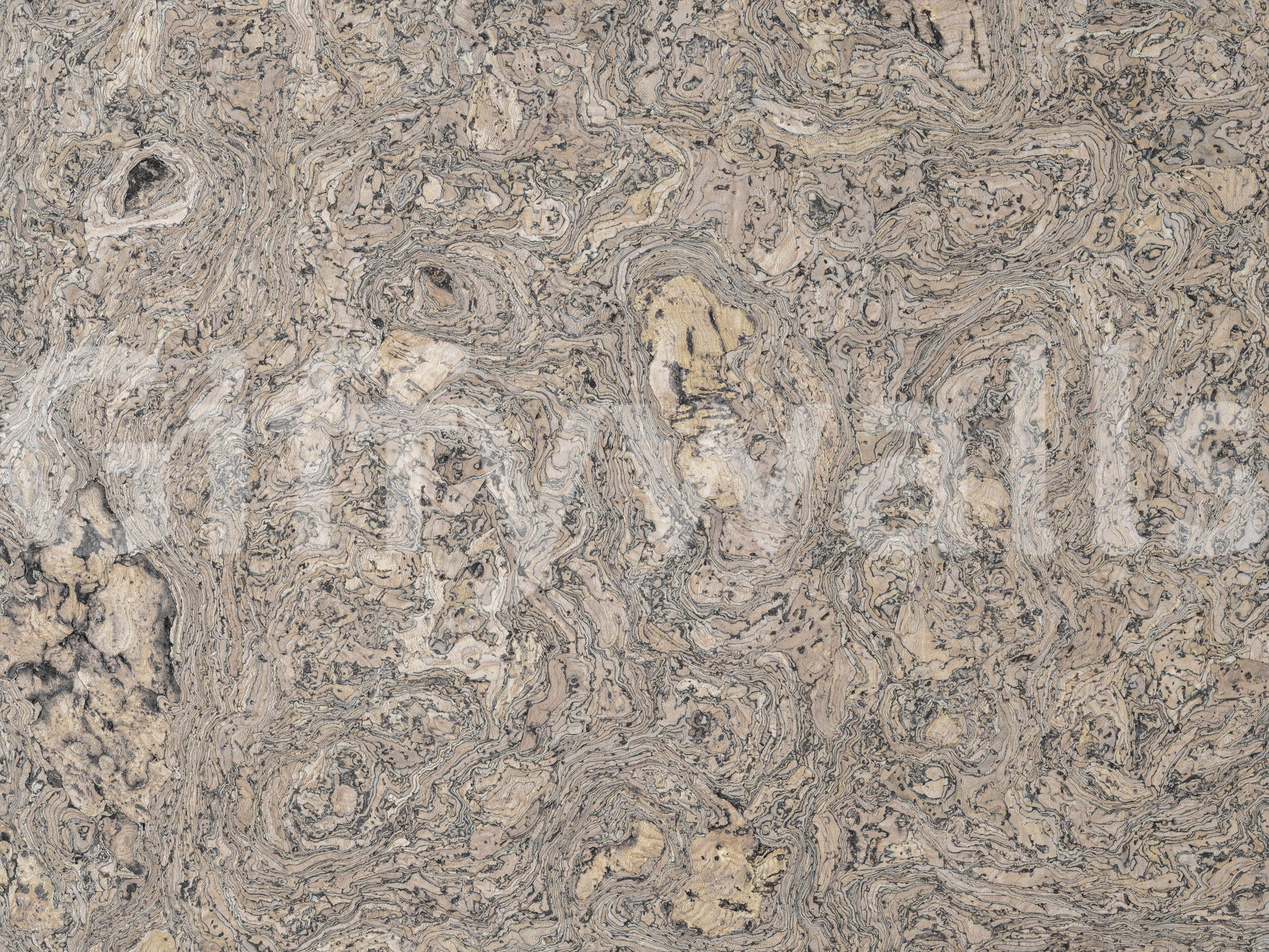 Natural Cork Grain Texture Wall Mural