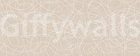 Minimalist Soft Beige Line Art Wall Mural