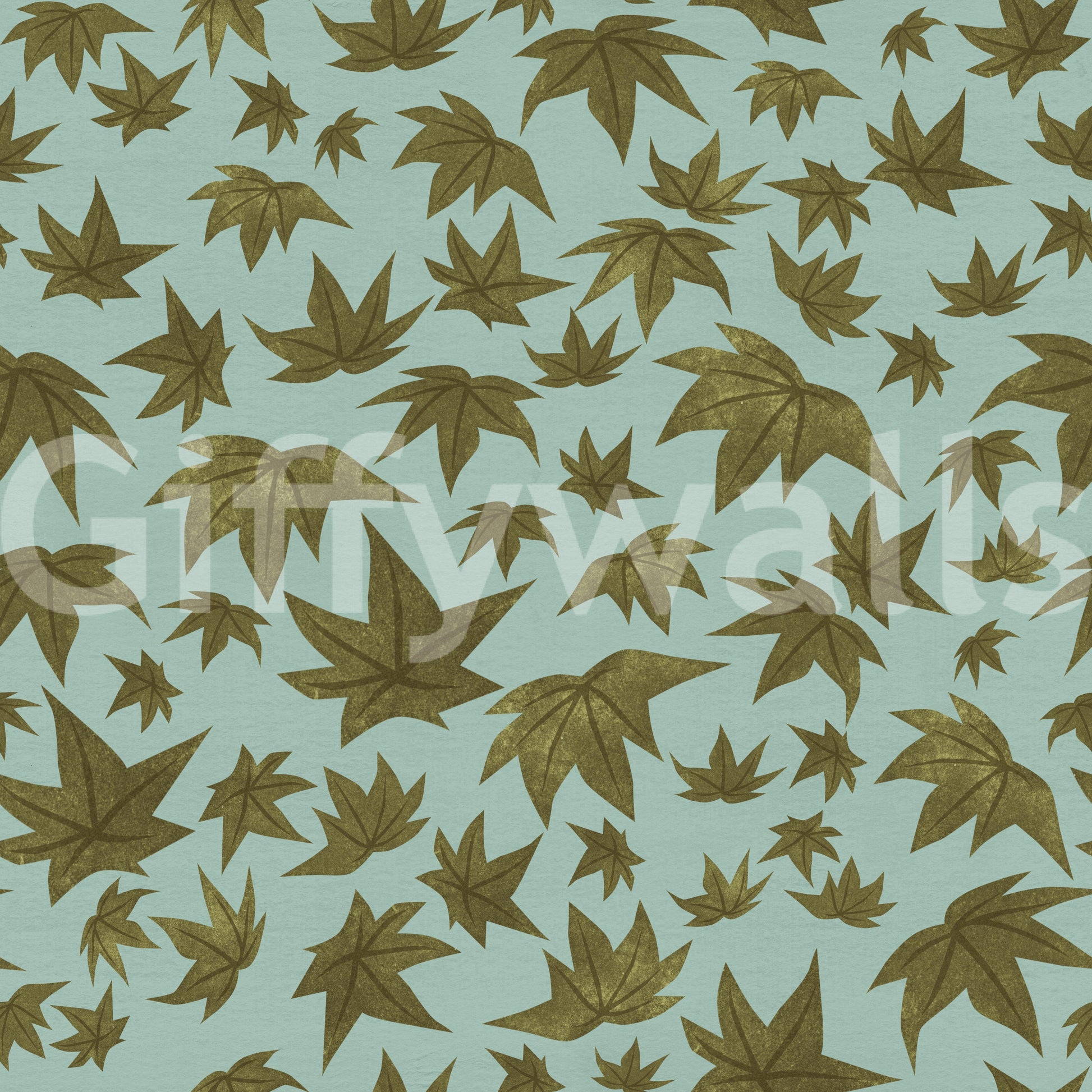 Japanese Maple Leaves - Relish & Sky Wallpaper⁠