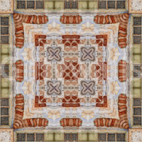 Rustic Brickwork Mosaic Wallpaper⁠