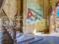 Aged Colonial Architectural Mural Wall Mural