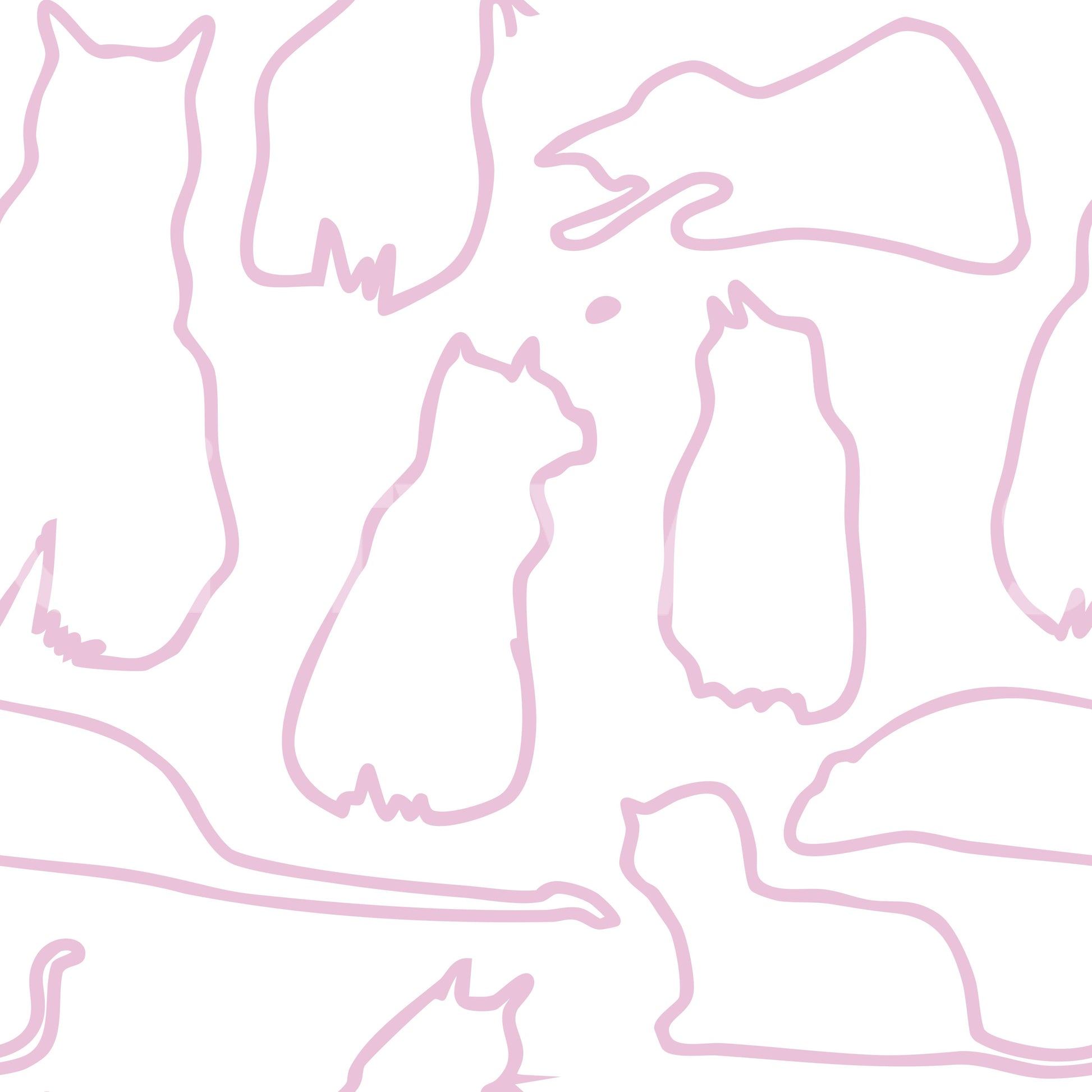 Munki and the Spot - Berries & Milk Wallpaper⁠