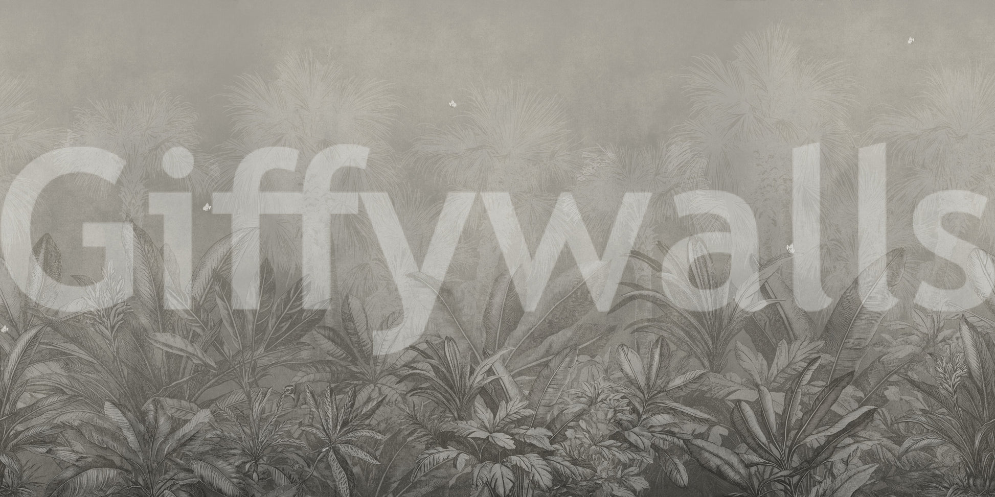Jungle Mists - Dusk Wall Mural