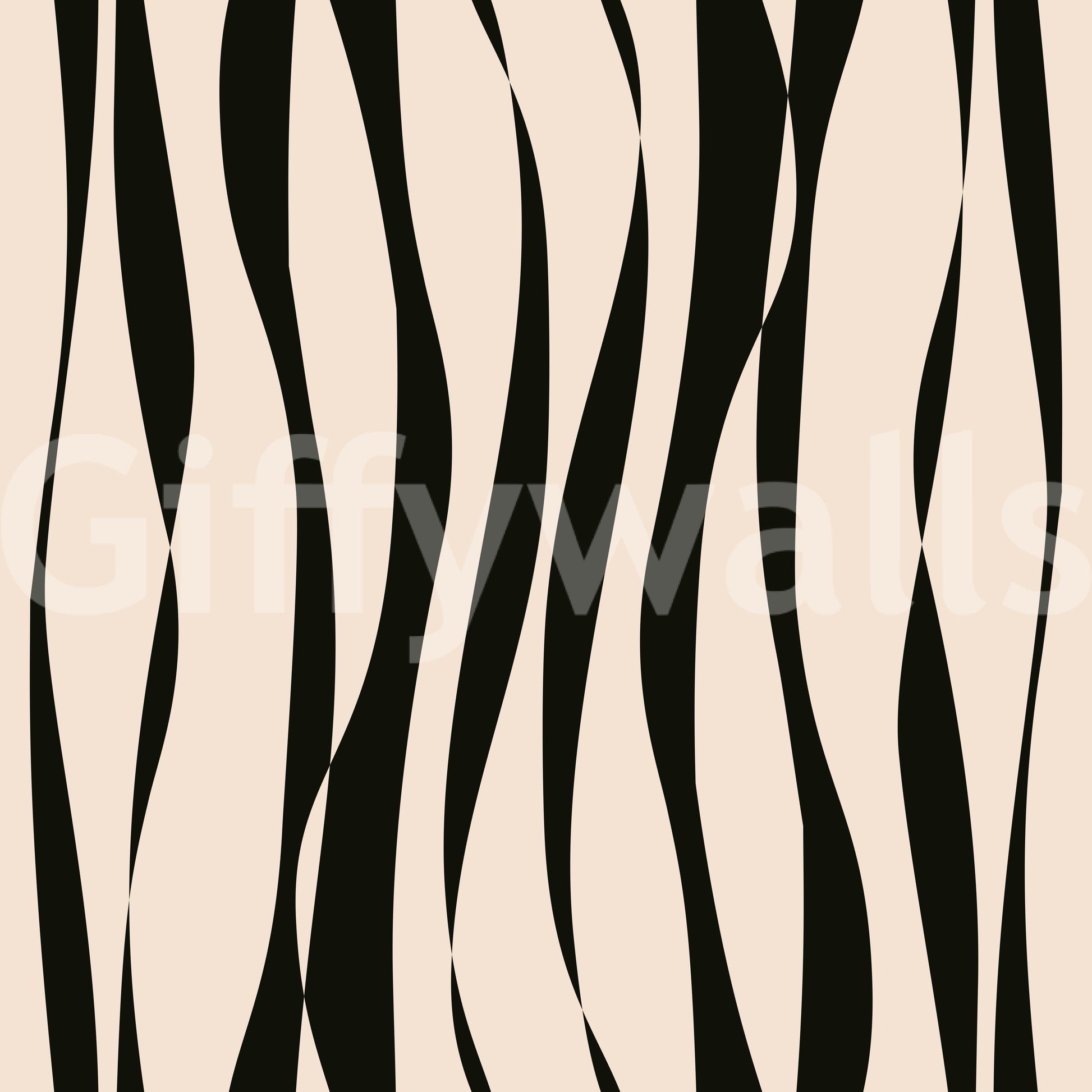 Modern Rhythmic Stripes Wallpaper⁠