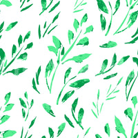Hand-Drawn Greenery Garden Wallpaper⁠