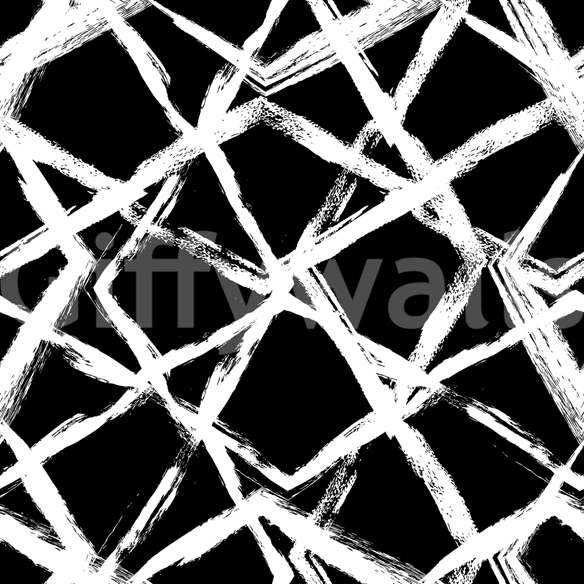 Modern Minimalist Grid Brushstroke Wallpaper⁠