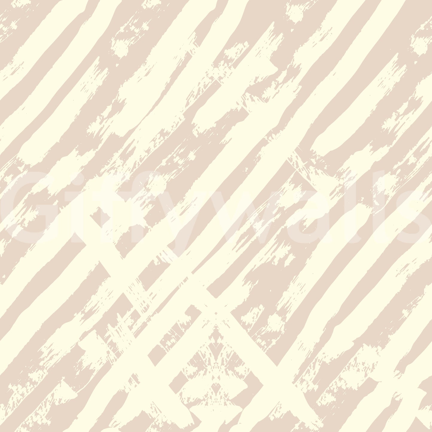 Cream Brushstroke Grid Wallpaper⁠