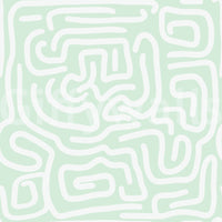 Abstract Mint Flow Wallpaper⁠