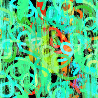 Neon Scribble Abstract Wallpaper⁠