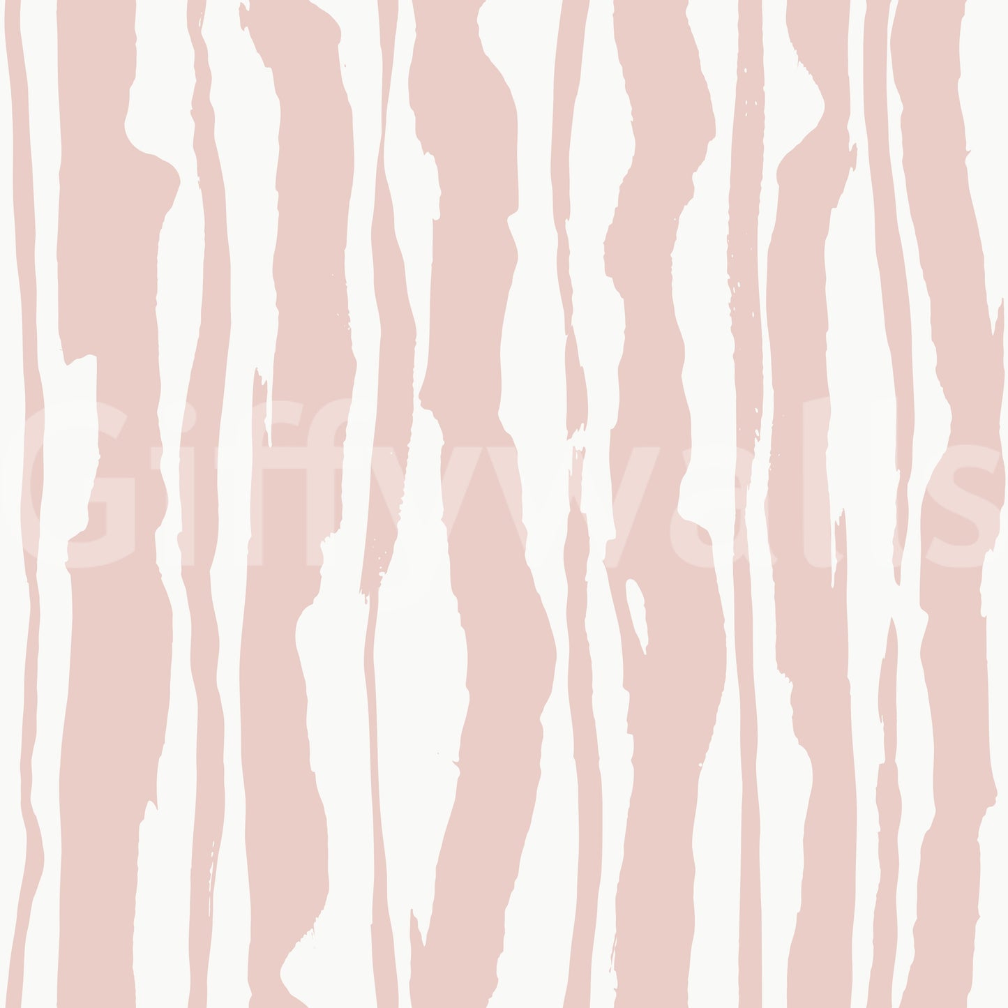 Minimalist Blush Painted Stripes Wallpaper⁠