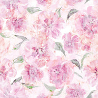 Soft Watercolor Floral Brushstrokes Wallpaper⁠