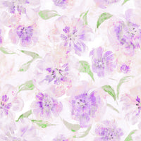 Lavender Brushstroke Floral Wallpaper⁠