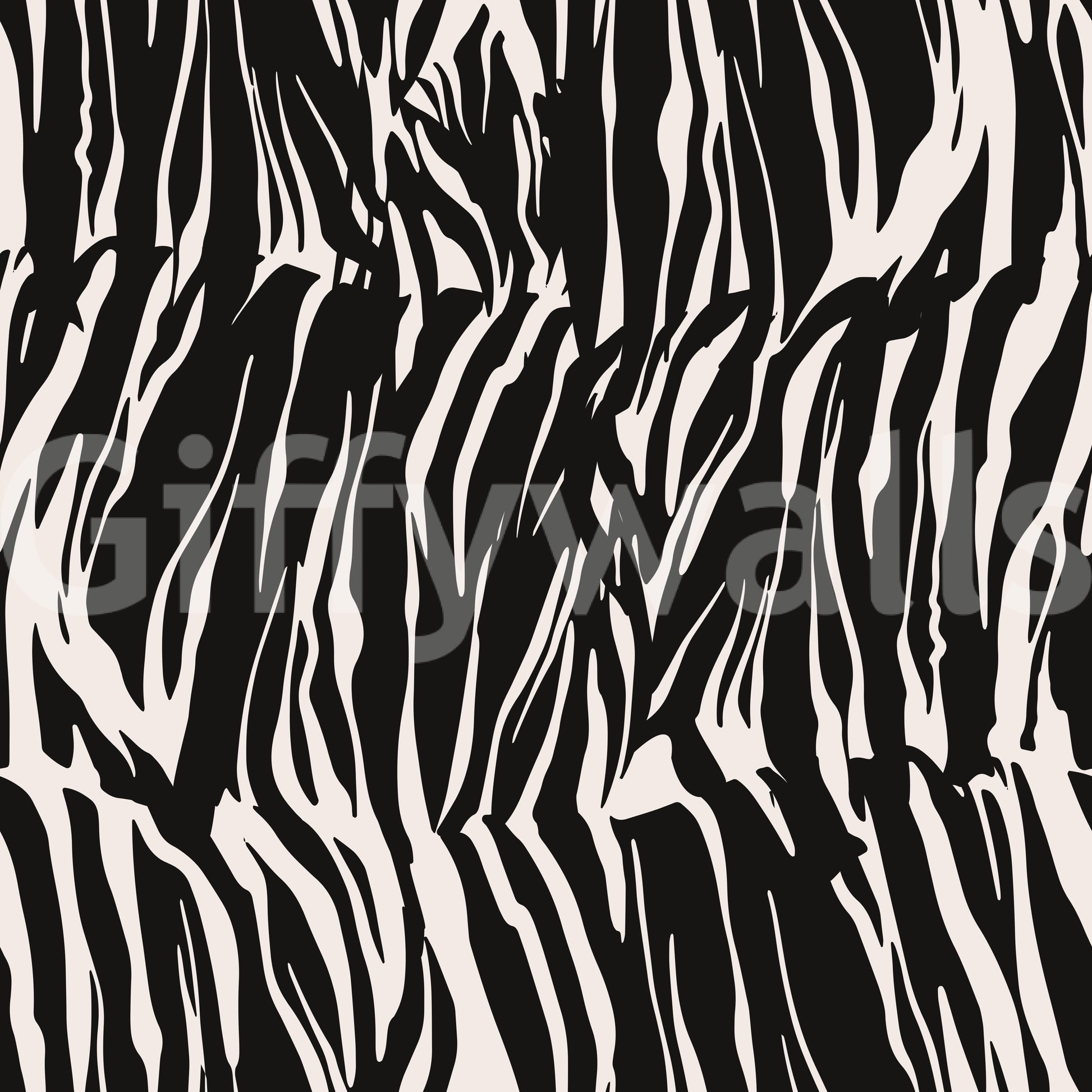 Abstract Zebra Stripe Wallpaper⁠