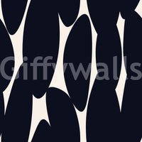 Minimalist Organic Silhouette Wallpaper⁠
