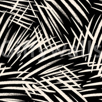 Monochrome Linear Brushstroke Wallpaper⁠