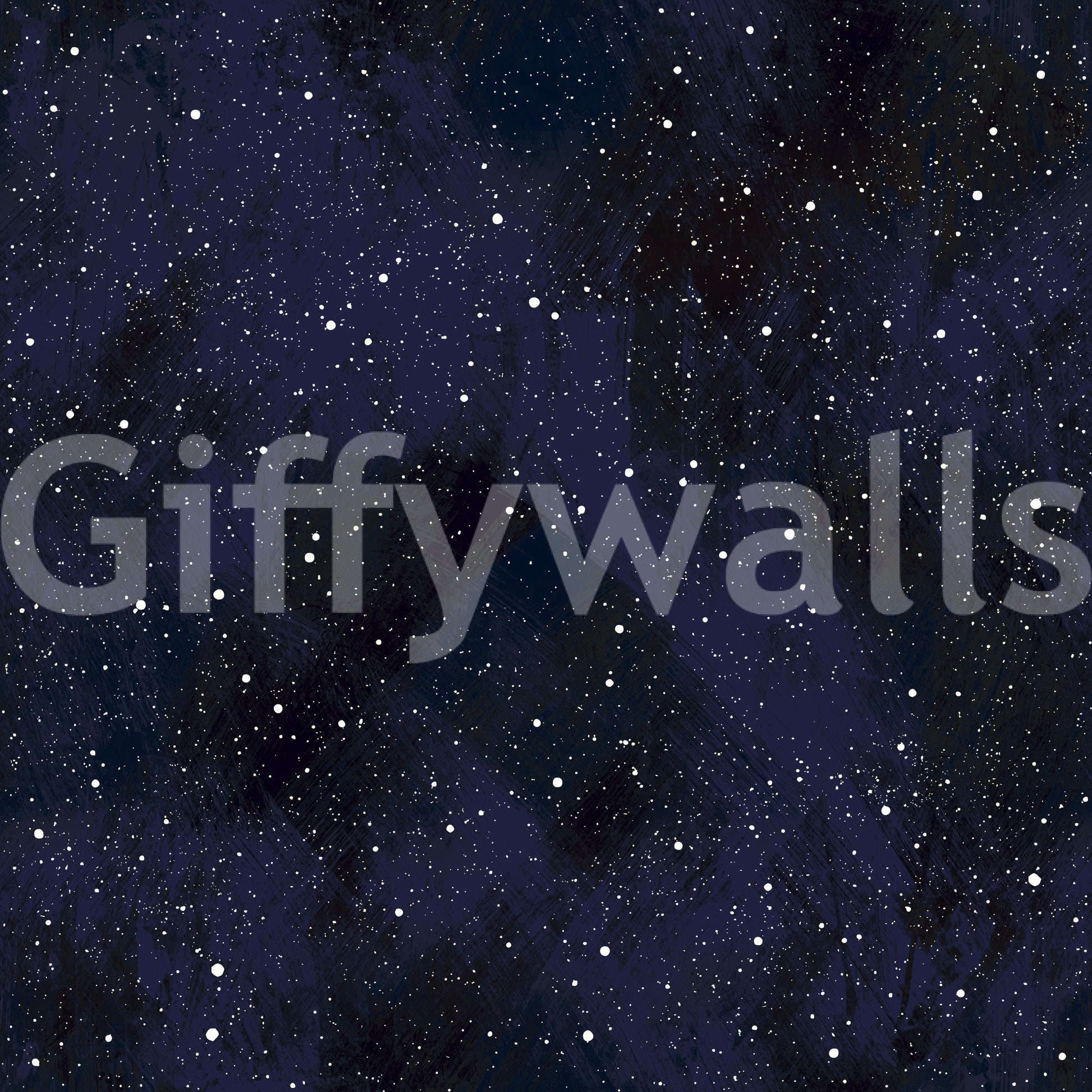 Midnight Stardust Ink Wash Wallpaper⁠