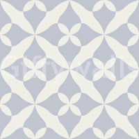 Soft Arced Tile Motif Wallpaper⁠