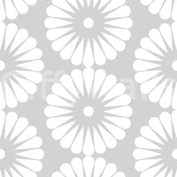 Minimalist Sunburst Radial Motif Wallpaper⁠