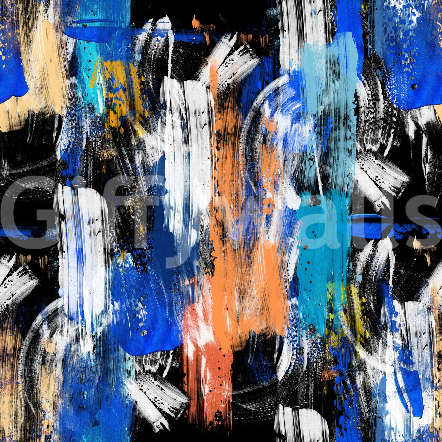 Abstract Painted Strokes Wallpaper⁠