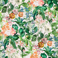 Spring Meadow Floral Pattern Wallpaper⁠