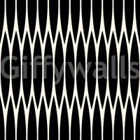 Minimalist Vertical Geometric Lattice Wallpaper⁠