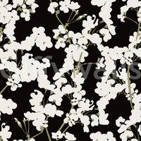 Abstract Cream Branch Pattern Wallpaper⁠
