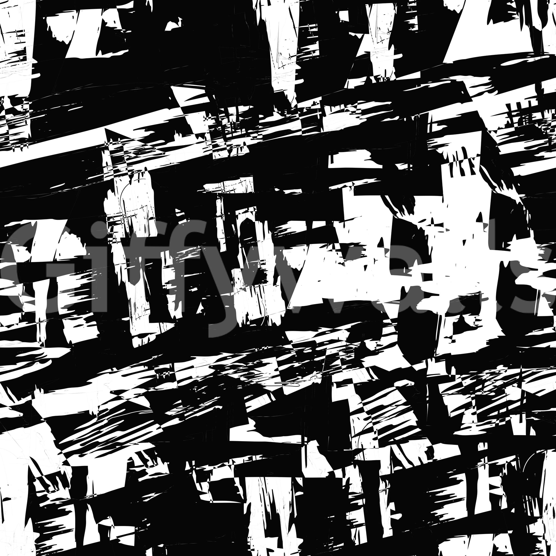 Stark Graphic Ink Strokes Wallpaper⁠