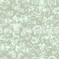 Heritage Floral Line Art Design Wallpaper⁠