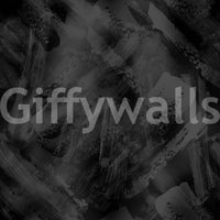 Monochromatic Brushwork Texture Wallpaper⁠